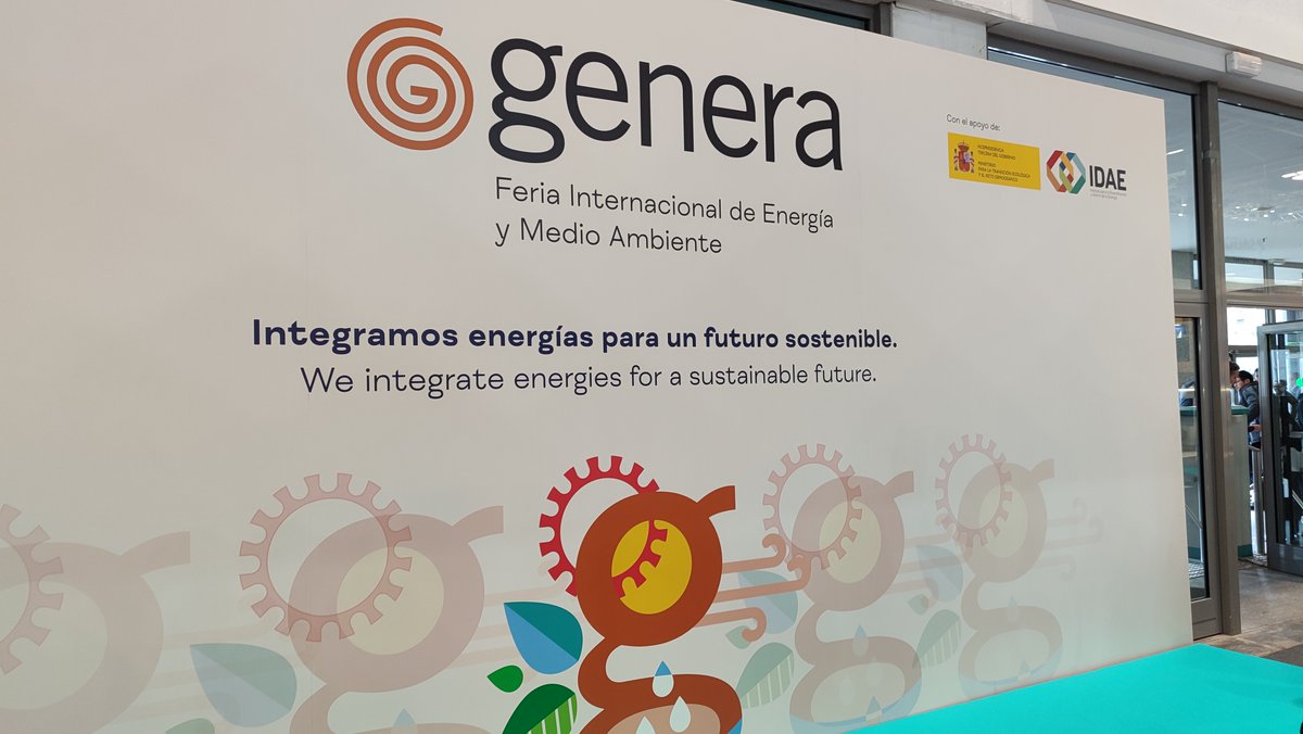 Nuestra compañera <a href="/AnaMartSant/">AnaMartínezSantamaría</a> ha asistido esta semana a <a href="/FeriaGenera/">GENERA</a> en <a href="/IFEMA/">IFEMA MADRID</a> 
Feria Internacional de #Energía y #MedioAmbiente 

@ITAINNOVA va a seguir acompañando a las empresas protagonistas de la transformación del sector energético hacia un futuro sostenible y circular.