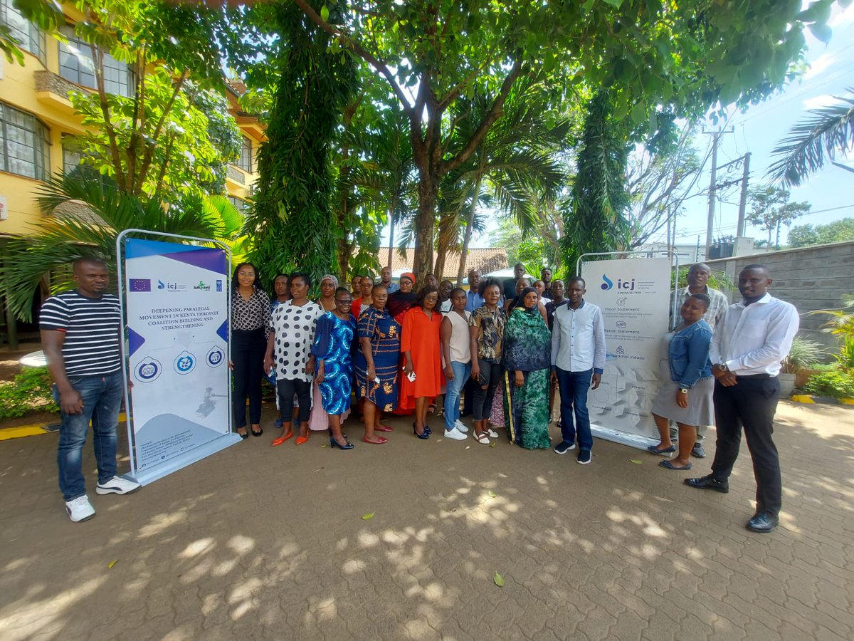 On our second day of engagement, ICJ Kenya alongside Kisumu paralegals and the Paralegal Society of Kenya continued to raise awareness of the Legal Aid Act and paralegal self-regulation under the Public Benefits Organizations Act 2013. #LegalAidAct