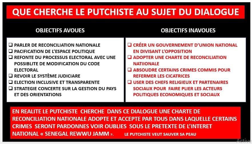 FapatrioteS's tweet photo. Si le tyran veut dialoguer c’est demain à 15 h à la place de l’obélisque . Qu’il ouvre grandement ses oreilles.
#FreeSenegal
#Mackyletyran
#Mackyleterroriste https://t.co/g6tRU3c0AD