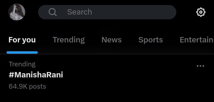 NamataSuka87006's tweet photo. Trending queen 🤭❤️🥰😋 #ManishaRaniInJDJ11 #manisharani #ManishaSqaud #onlymanisha https://t.co/ugoF2m9w8D
