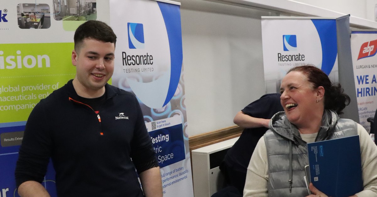 📸 It was a busy night at Tuesday's Big Apprenticeship Event in Newry. Set your alarm clocks ⏰ as tonight promises to be another busy night as we head this time to Craigavon Civic Centre from 5:30 - 7:30pm. See you all soon! #GreatCareersStartHere #NIAW2024