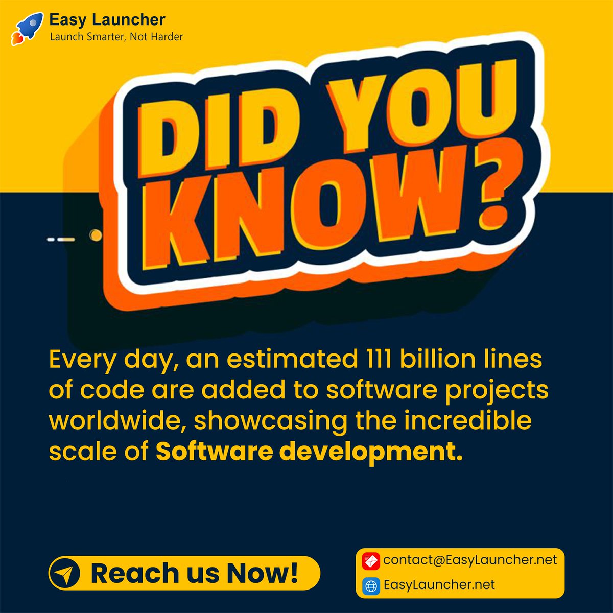 Easy_Launcher's tweet photo. Let's elevate your journey together in the year ahead.
Join us to simplify and elevate your Online Business!
contact@EasyLauncher.net
https://t.co/rm9vZjC8BC
#techsolutions #InnovationHub #chess #algorithmcomplexity #BigData #techstats https://t.co/BFgYaOI6QX