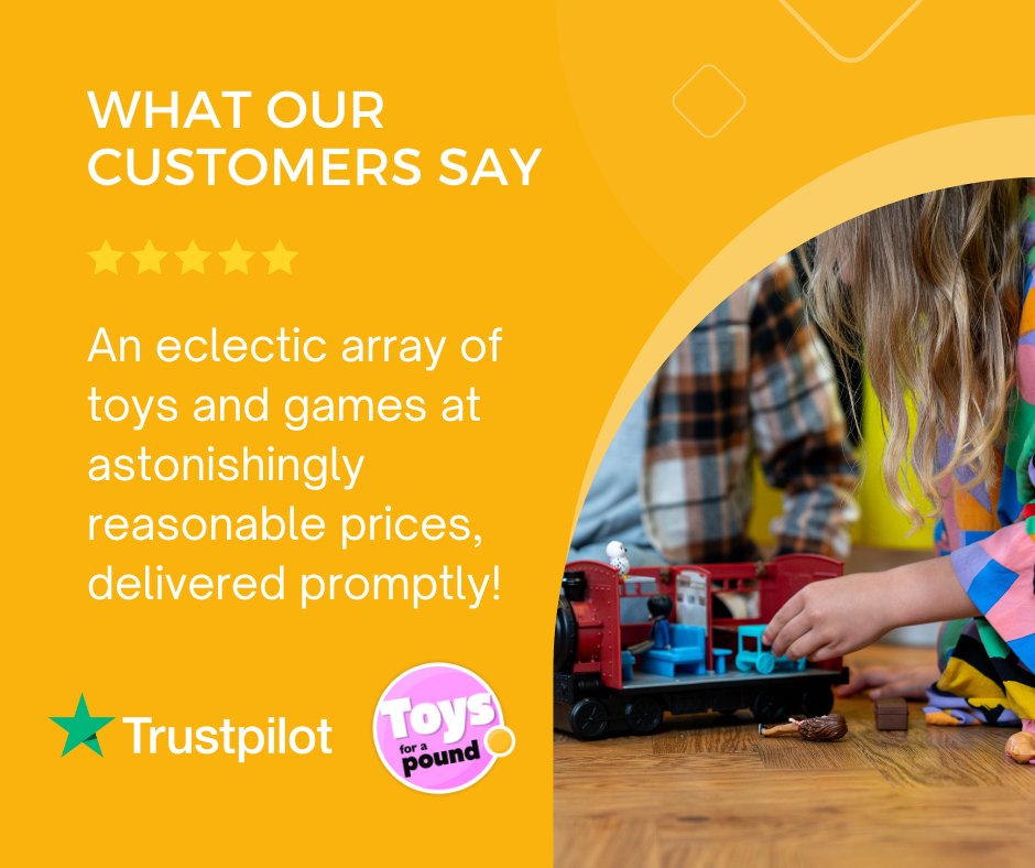 Thank you so much for the great review, SN! 😃 We're so happy you had a toy-riffic shop with us! 🤗 #toysforapound #toys #toy #cheap #cheaptoys #kidstoys #bargain #bargaintoys #dealfinder #deals #sale