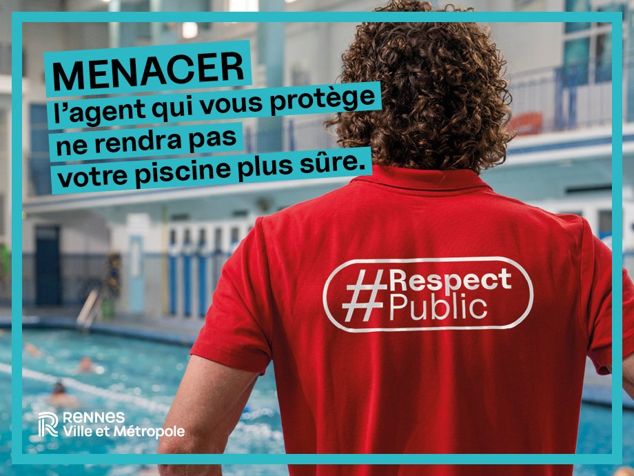 LaurentRiera's tweet photo. Lancement d'une campagne de lutte contre les incivilités envers les agents du service public de @metropolerennes #compublique #respectpublic https://t.co/UrmGa0BHr0
