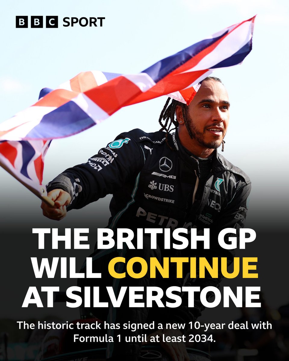 Silverstone has signed a new 10-year deal with Formula 1 ✍

#BBCF1