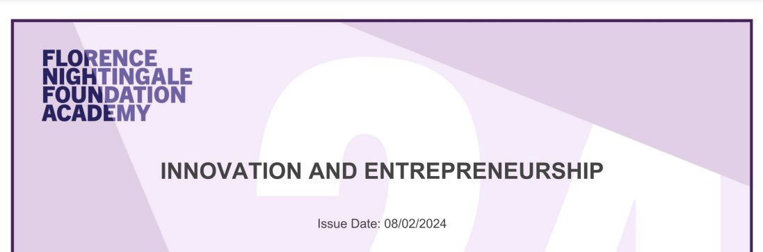 A very interesting few days participating in the @FNightingaleF fellowship. Reverse mentoring session ✅ Tutorial: Power, influence and authority ✅ Completion of module: Innovation & Entrepreneurship ✅ #FNFFellow @UniNhantsFHES