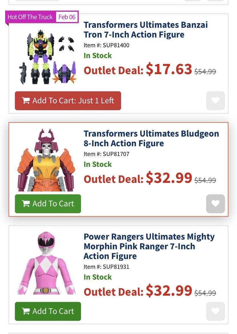 collector075's tweet photo. EE has some huge blow out clearance sales on Super7 figures . Silverhawk figures for only $13! Some have sold out but there’s still a few left! Link below! #super7 #EntertainmentEarth #Silverhawk #ad #GIJoe #PowerRangers 

https://t.co/KO8Qg7yyrN https://t.co/da2CHrt5ij