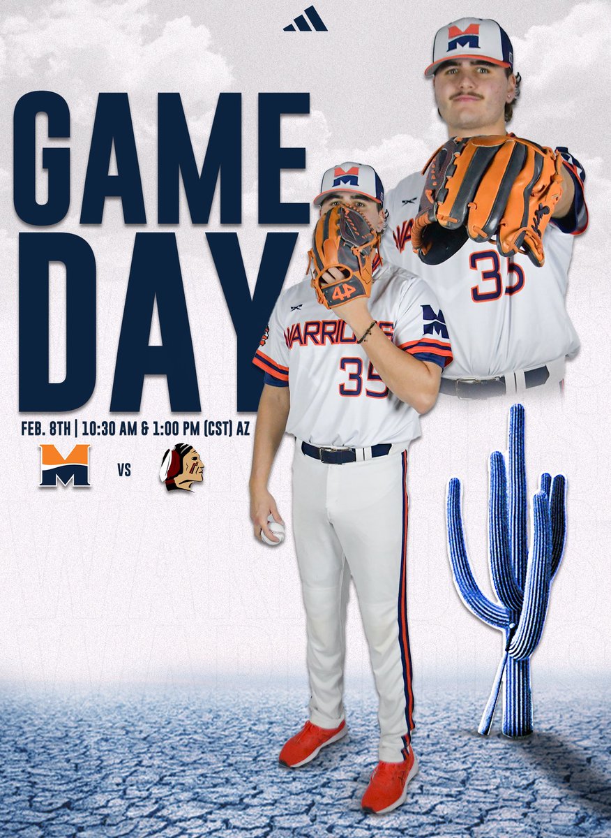 OPENING DAY 🤩 
🆚 SAGU American Indian College
⏰ 10:30 AM &amp; 1:00 PM (DH) CST
📍 Phoenix, Ariz. 
🎥 web.gc.com/teams/gAts2xg9…