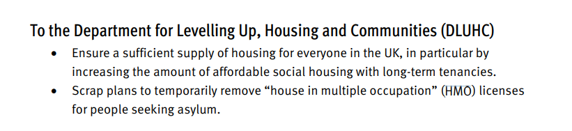 🌟A win for the human rights of people seeking asylum🌟 The UK Government has dropped the controversial plans to remove basic housing protections for people seeking asylum. This was one of the recommendations we made with @hrw in our recent joint report. theguardian.com/society/2024/f…