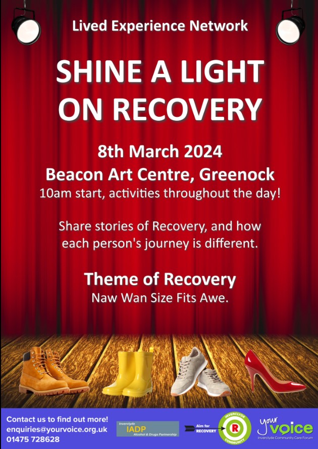 TWO WEEKS TO GO! <3 Come along for an afternoon full of Live music performances, Naloxone training, Recovery videos, Organisation stalls, meditation and Share stories of recovery and how each person has a different journey! - Friday 8th March, 10am - @thebeaconarts