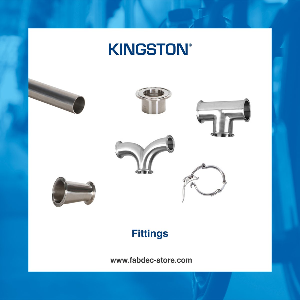 Kingstonspares's tweet photo. Various-sized Milk Line Accessories and Fittings are available from https://t.co/KNSh2Cp6Wh

#milklineaccessories #fittings #stainlesssteel #kingstonspares #kingston #fabdec #teamdairy #dairy #milking #dairyfarming #farmsupplies #milkingconsumables #shoponline #parlourspares https://t.co/K9BqclR5A3