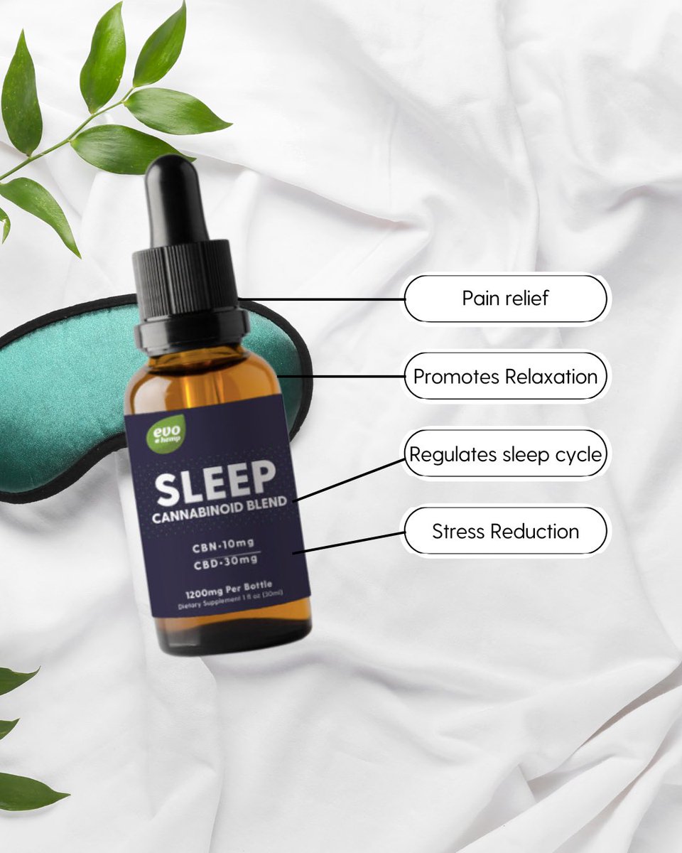 evohemp's tweet image. YES, CBD really does help with sleep. Sometimes, achieving that elusive good night&apos;s sleep feels like an uphill battle, yet its impact on our health and well-being is profound. 

EvoHemp.com

#CBDInsights #SleepCycleMagic #SweetDreams #CBDStressRelief #StressFreeCBD