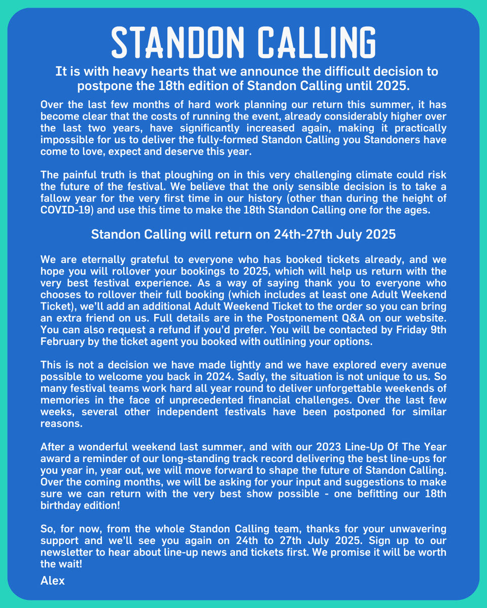 Standon Calling tweet media