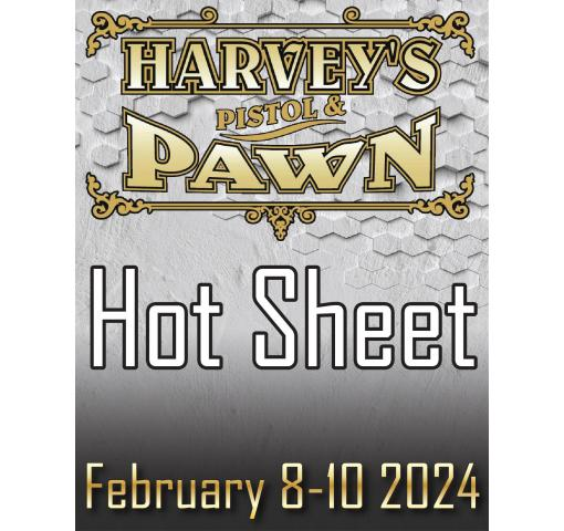 Check out This Week's Hot Sheet!  Like and Share for a chance to win a Stoeger STR9-F on Monday!  Remember our 10% down, 10-payment, Marriage-Saver (TM) layaway is here for you for $10 additional if it helps!  We appreciate your support!  :D  ~Harvey

harveysauctions.com/promotions/hot…