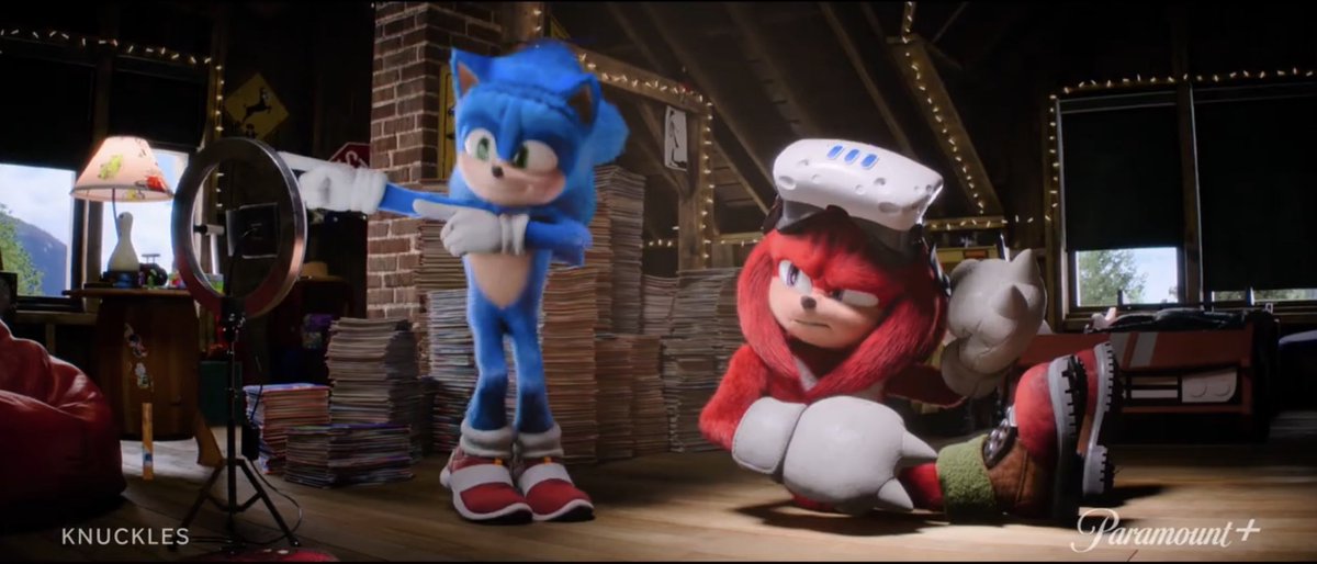DiscussingFilm's tweet photo. First look at the ‘KNUCKLES’ series.

Releasing April 26 on Paramount+ https://t.co/wSK5JK6EuO