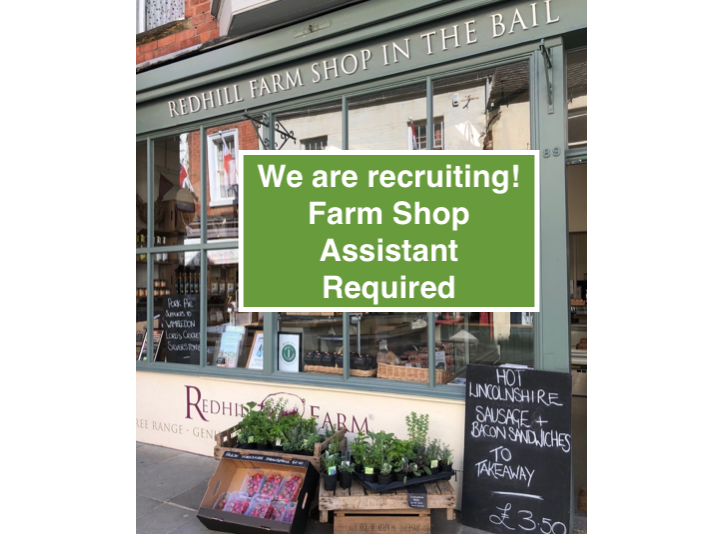RedhillFarmPork's tweet photo. We're hiring!  If this is the job for you or someone you know please get in touch - call in at the shop or email us. https://t.co/r2nRoO4hu5