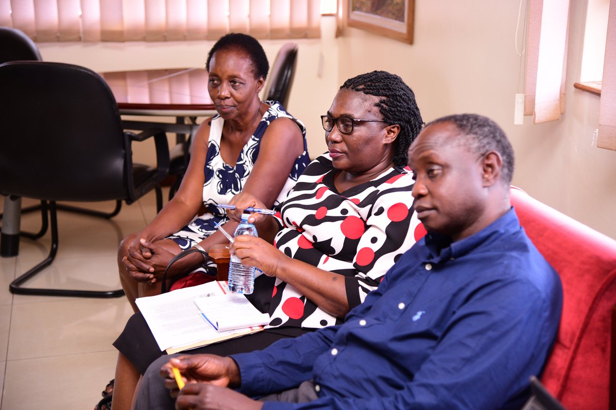 This afternoon Deputy Vice Chancellor @UmarKakumba met with Drs. Robert Salat, Joseph Willis and George Yendewa from @cwru to discuss the construction of a facility for TB and HIV/TB Education, Research and Care Centre.