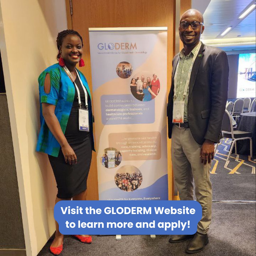 glodermalliance's tweet photo. The GLODERM Mentorship Programme is now OPEN for mentee applications! ✨This 12-month programme aims to upskill future change-makers in resource-limited settings, with one-on-one personal development mentorship in global health dermatology. Apply now: https://t.co/u6NftheMzp https://t.co/fgx06MNe6q
