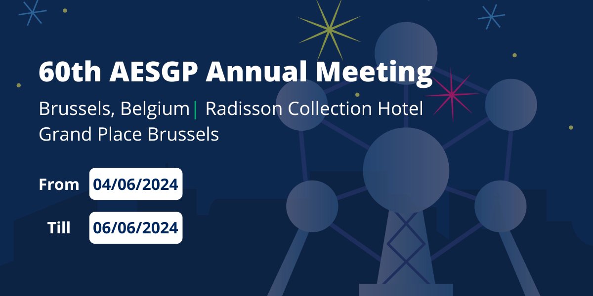 🎉 2024 will be a year of celebration! Did you know that AESGP is celebrating its 60th anniversary this year? Join us in Brussels from 4 to 6 June to commemorate six decades of #EmpoweringSelfCare. 🚀 Find out more: aesgp.eu/events/60th-ae… #AESGP60AM