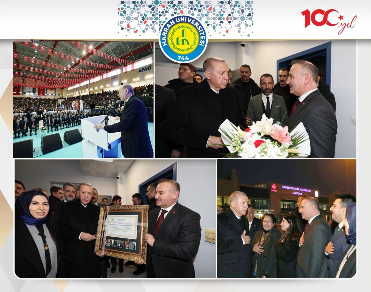 Cumhurbaşkanımız Recep Tayyip Erdoğan’ı üniversitemizde ağırlamanın mutluluğunu yaşadık.

Üniversitemizde gerçekleştirilen Şanlıurfa Deprem Konutları Kura-Teslim Törenine katılım sağlayan Sayın Cumhurbaşkanımız ve Değerli Bakanlarımıza teşekkür ediyoruz.

<a href="/RTErdogan/">Recep Tayyip Erdoğan</a> 
<a href="/tcbestepe/">T.C. Cumhurbaşkanlığı</a>