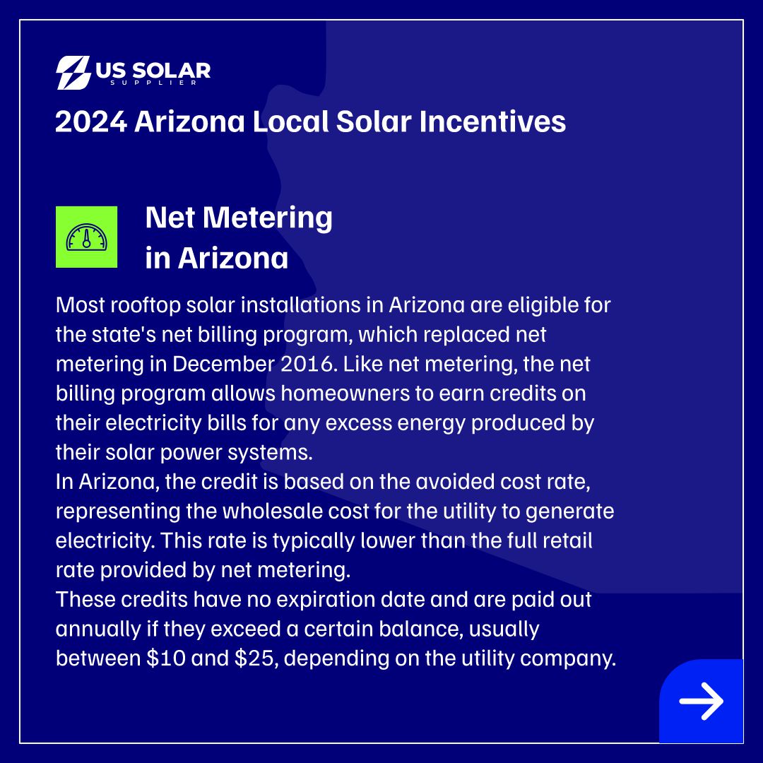 ussolarsupplier's tweet photo. Arizona has become more affordable than ever before.

Read more in our #USSolar Blog-

https://t.co/yl8wgvEukz

#solarincentives #taxcredits #solarguide #renewableenergy https://t.co/CQY7hd2bzV