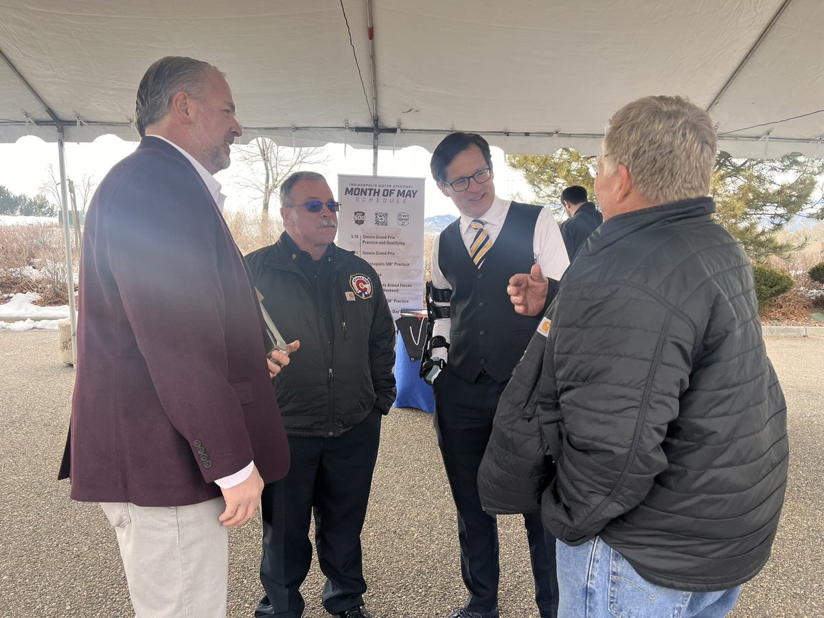 Took the party to Arvada, Colorado! 🎉 Thanks to the amazing #Indy500 fans in the Denver area for hanging out with @jdouglas4 at the @sonsio Open House! Hit the link below if you also can’t wait for the #IndyGP to kick off the Month of May! 🎟 >>> IMS.com/GrandPrix