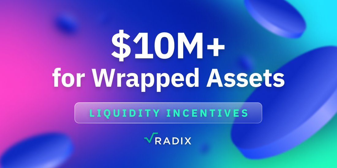 What is Project Ignition? 🧵 Project Ignition is your opportunity to double up in the Radix ecosystem while reducing risks as a Liquidity Provider (LP)! 👇 radixdlt.com/blog/project-i… 1/6