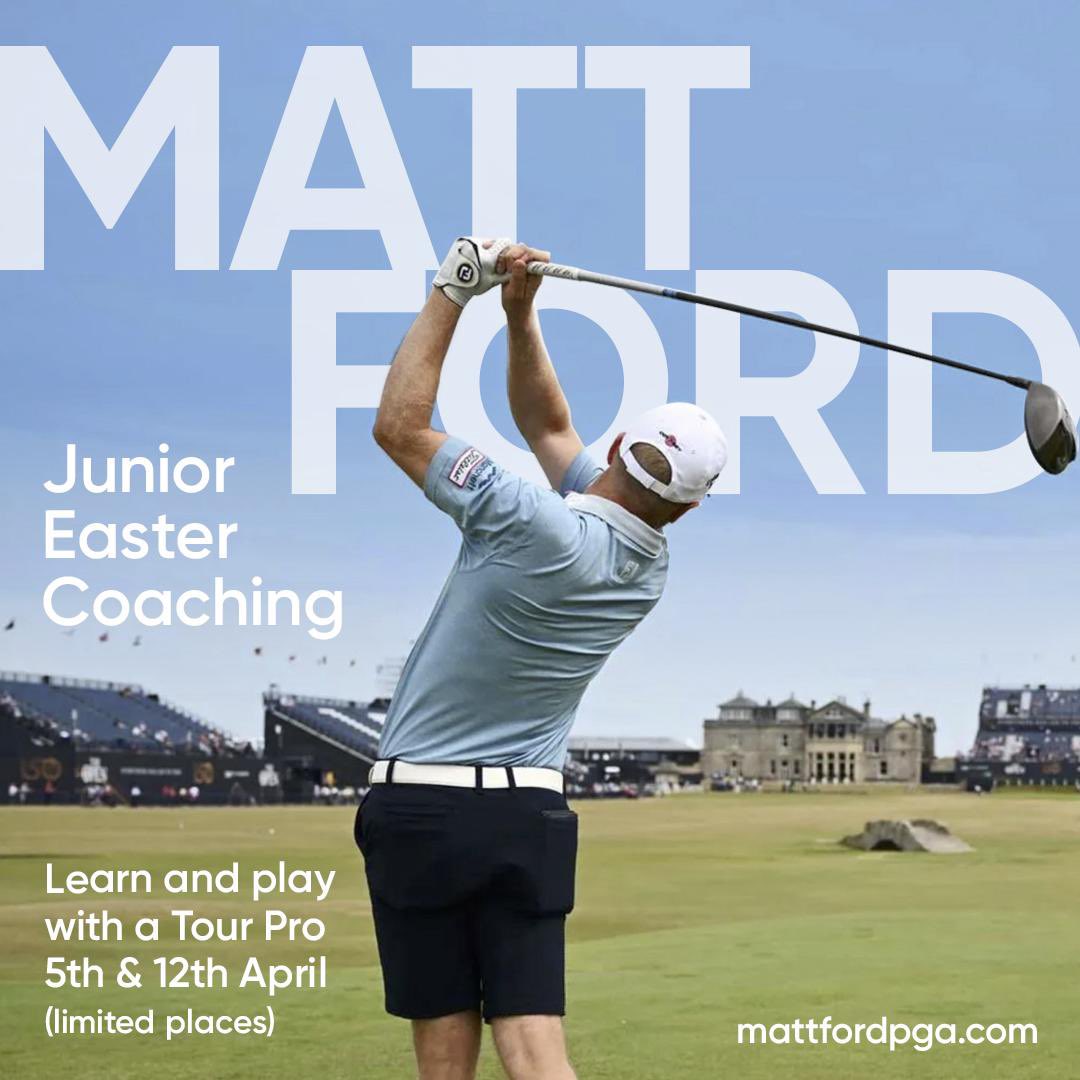 Matt Ford (@mattfordpga) on Twitter photo Looking forward to helping 6 Juniors in the Easter Holidays. ❤️ <a href="/KingsHillGolf/">Kings Hill Golf Club</a> Book thru my website Looking forward to helping 6 Juniors in the Easter Holidays. ❤️ <a href="/KingsHillGolf/">Kings Hill Golf Club</a> Book thru my website