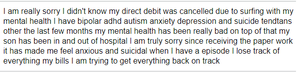 kirkkorner's tweet photo. Bristol woman, 34, left feeling suicidal when prosecuted for not paying for a TV licence

She has bipolar, ADHD, autism, anxiety, depression
Her son has been in and out of hospital

She was convicted after TV Licensing didn't read this letter
She's a constituent of @darrenpjones https://t.co/JC6xNe0MVs