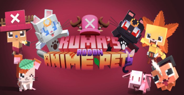 KumaMaker_'s tweet photo. Woaah, me dieron ganas de seguir con la producción con el mejor addon de toda mi vida ❤️❤️❤️❤️❤️❤️❤️ 

#kumasanimepets #anime #addons #minecraftbedrock #dev https://t.co/oWpy5DReT0