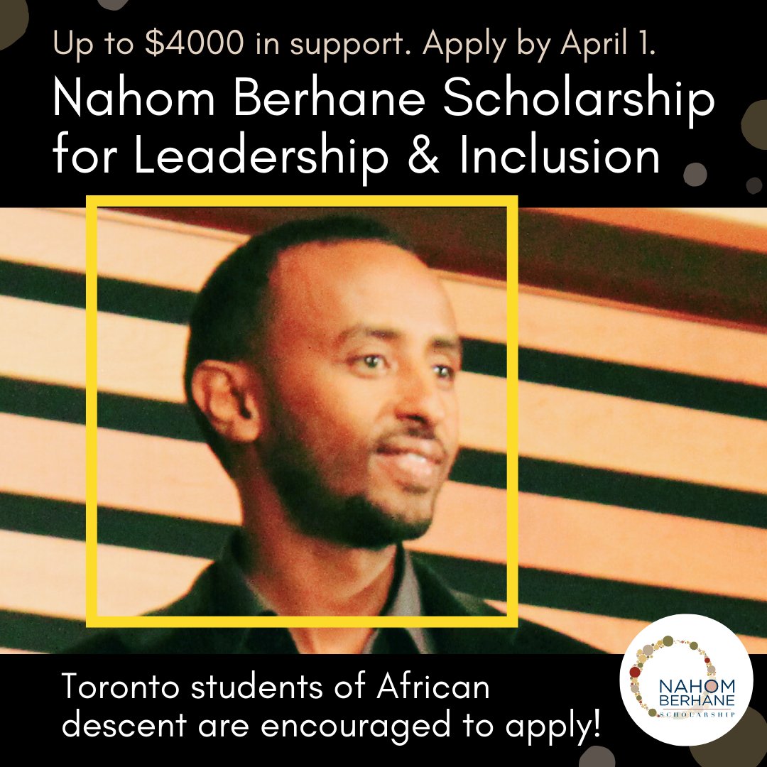 AccessAlliance's tweet photo. This #BlackHistoryMonth, we celebrate Nahom, an exceptional young Black leader committed to equity &amp; empowerment. 
@NahomLegacy commemorates his work, offering up to $4k in support to youth of African descent involved in their communities. Apply by Apr. 1: https://t.co/eO2Ob3NVlw https://t.co/yXsxDsxSi7