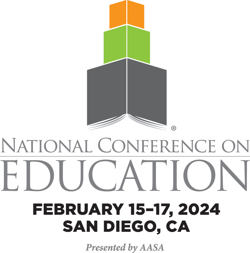 Will you be attending the #AASA National Conference on Education next week?  Stop by SchoolSims' booth, # 1222, to discuss how simulation-based professional learning can improve judgment and decision-making for your school leaders, teachers, and staff! 💻

#AASA2024 #NCE2024