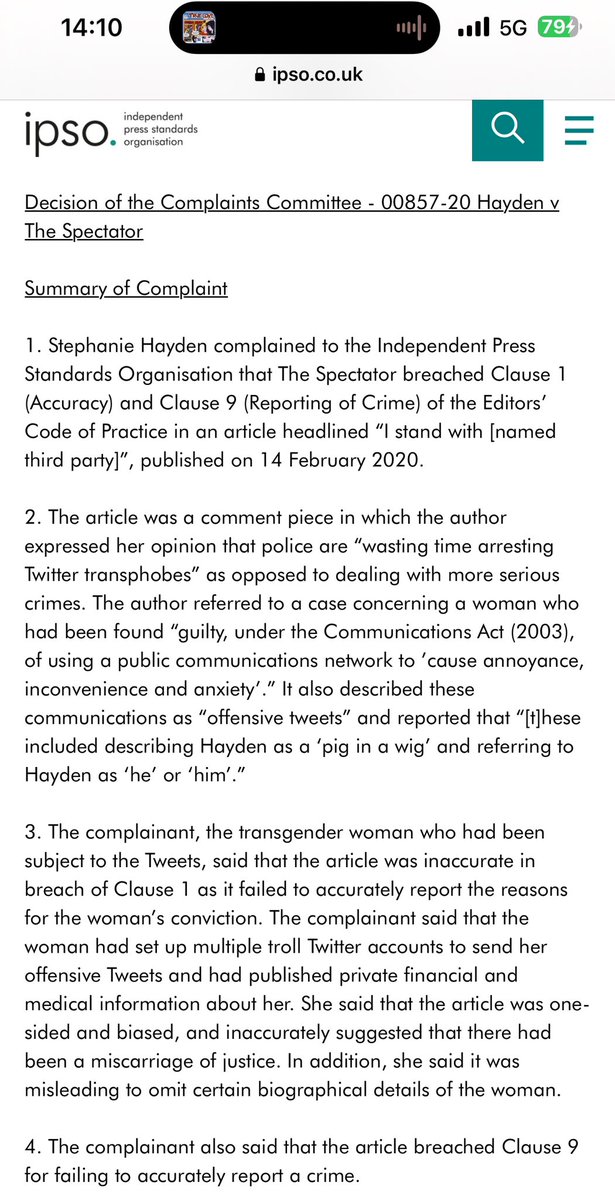TheHoodedClaw66's tweet image. another loss

#StephanieHayden  #TheSpectator