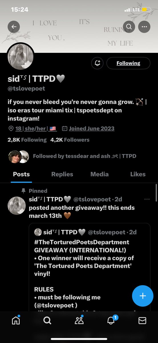 amelim_'s tweet photo. @tslovepoet TTPD🤍 @polar85840413 @rozaIIia @harrysrump28 https://t.co/9Hcb7nbxYO