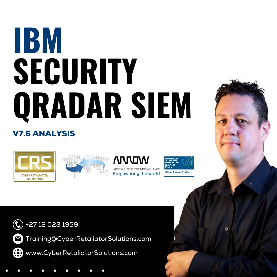 CRS_Cyber's tweet image. 🚀 Boost your Security Skills with IBM Security QRadar SIEM V7.5 Certification! 

🕵️‍♂️ Stand out in IT Security, Networking, and SIEM. 

#AlwaysWinning #CyberSecurity #IBMTraining #QRadarSIEM #CRS #CyberRetaliatorSolutions
