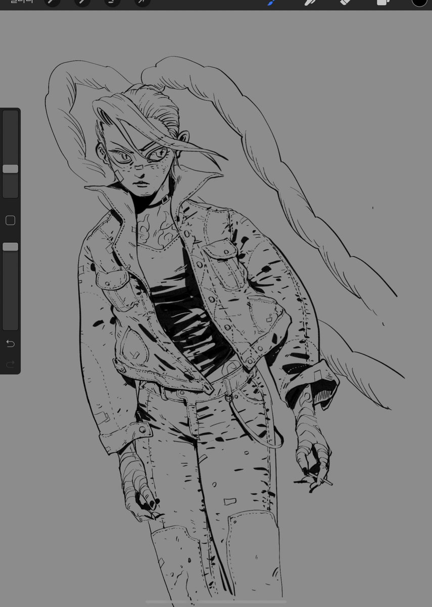 Lasso_illust's tweet photo. Practice… #jinx https://t.co/fTzjhGW2Aw