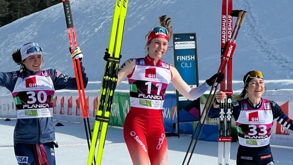 Haley Brewster claims the 🥈medal in the women's 20k Freestyle at the U23 2023 @FISCrossCountry World Championships in Planica, Slovenia!
#LetsRally