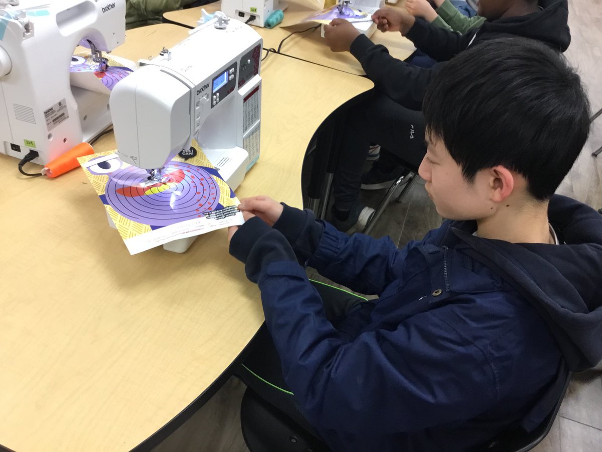 David Jansma (@davidjansma1) on Twitter photo A stitch in time may save nine, but a student engaged had the world as their stage <a href="/tomkenroadms/">Tomken Road Middle School</a> <a href="/TomkenSciTech/">Tomken SciTech</a> A stitch in time may save nine, but a student engaged had the world as their stage <a href="/tomkenroadms/">Tomken Road Middle School</a> <a href="/TomkenSciTech/">Tomken SciTech</a>