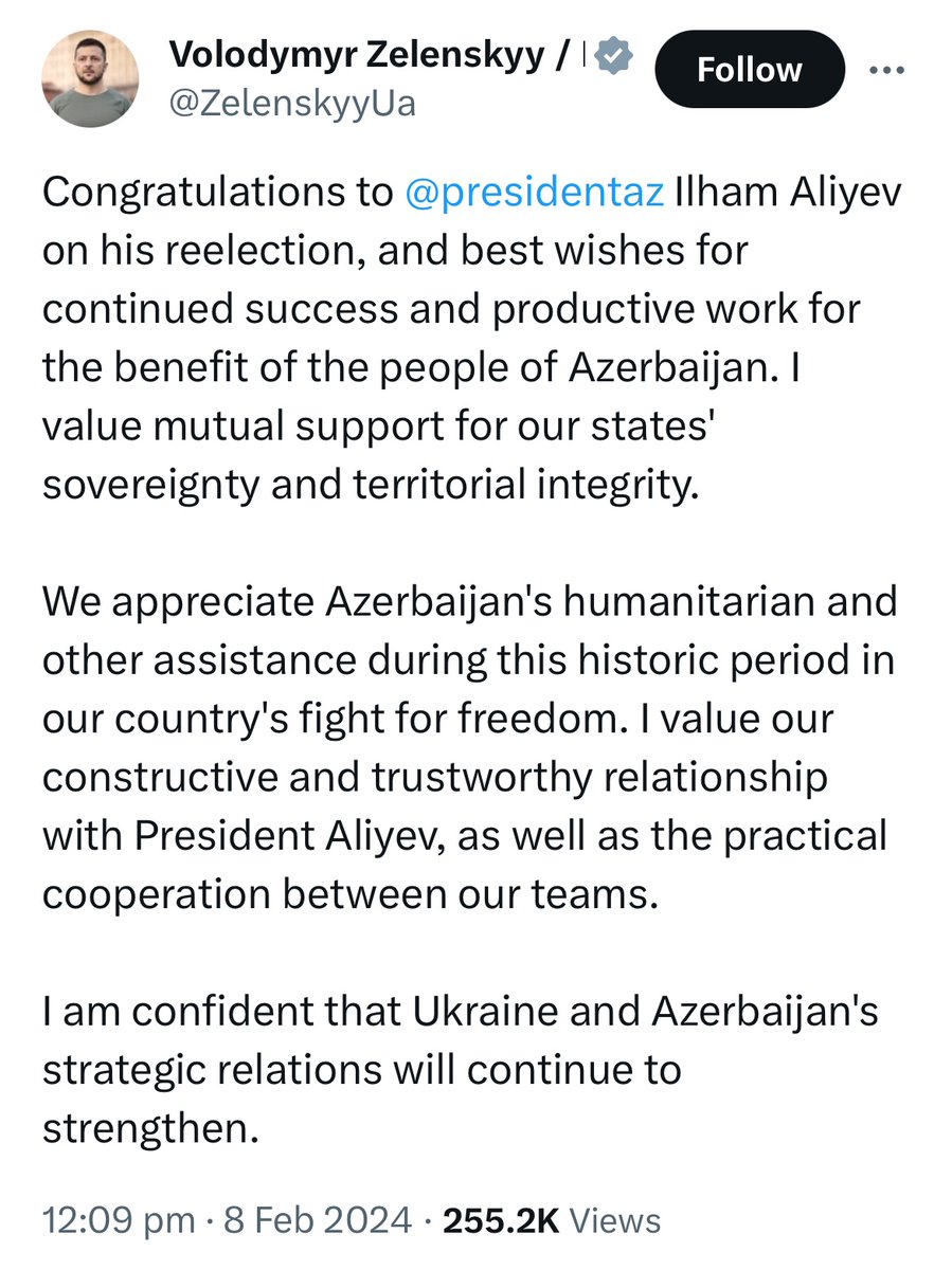 Hey look, @ZelenskyyUa and #Putin finally found common ground…apparently in the form of validating the most overtly fraudulent election in Eurasia since ceausescu… #absurdistan