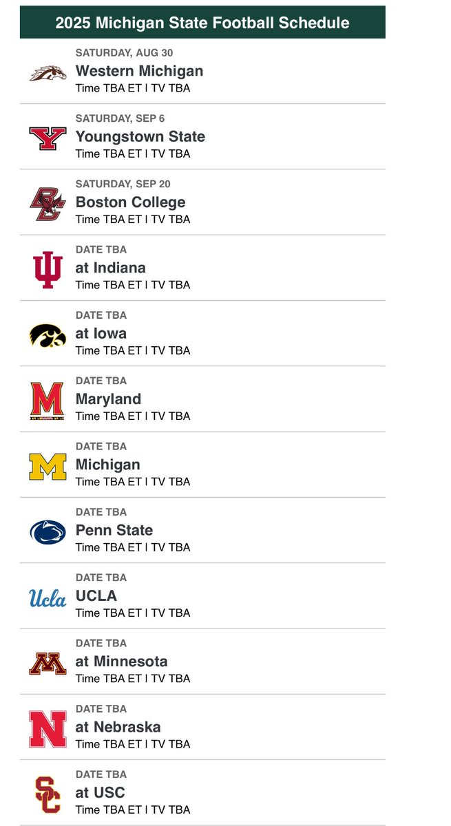 OdellBretthamJr's tweet photo. 2025 is the year we will see a playoff game hosted at Spartan Stadium https://t.co/KGX1GTb3Sp