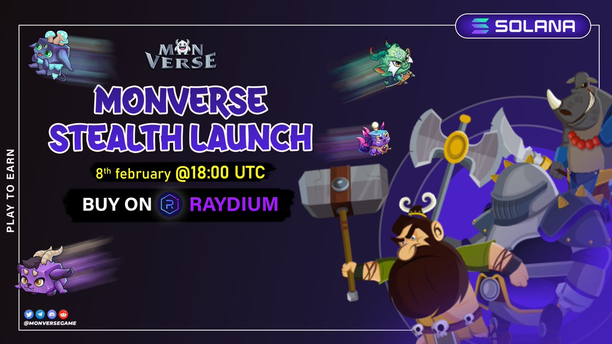 Monverse P2E Game | BSC | SOL tweet media