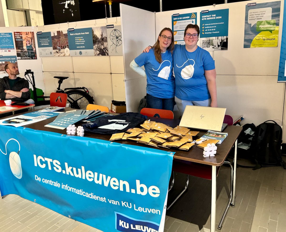 A new semester at KU Leuven starts next week. A group of international students is exploring Leuven for the first time this time. We are happy to show them around the IT facilities at the #OrientationDays. Welcome!