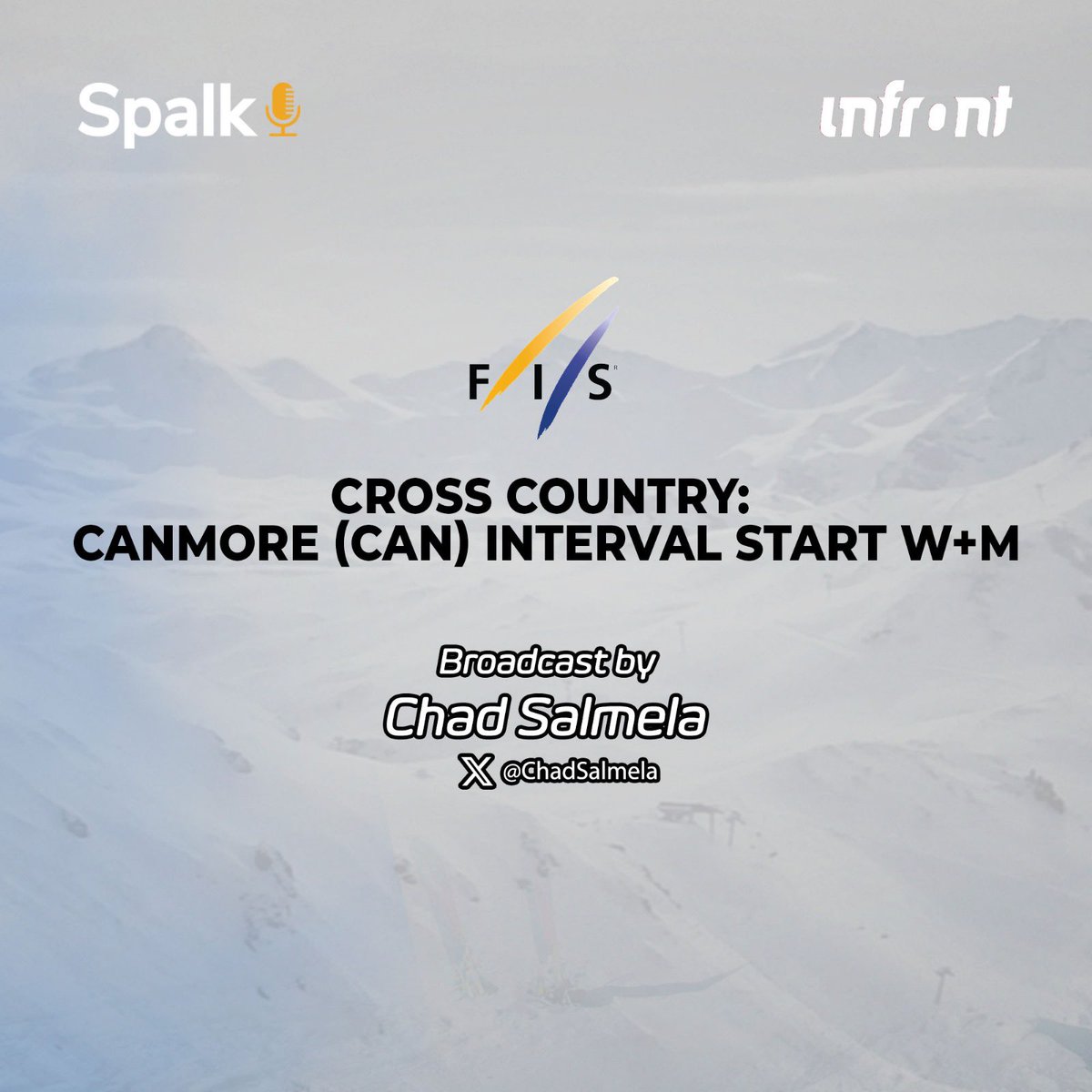 CANMORE STARTS TOMORROW! @kikkanimal and I will be back to on the call, courtesy of @usskiteam @FISCrossCountry Skiing World Cup from Canmore tomorrow for the 15k FS mass start. Watch live or on demand on skiandsnowboard.live via @SpalkTalk -W: 11:40 am CST -M: 1:45 pm CST