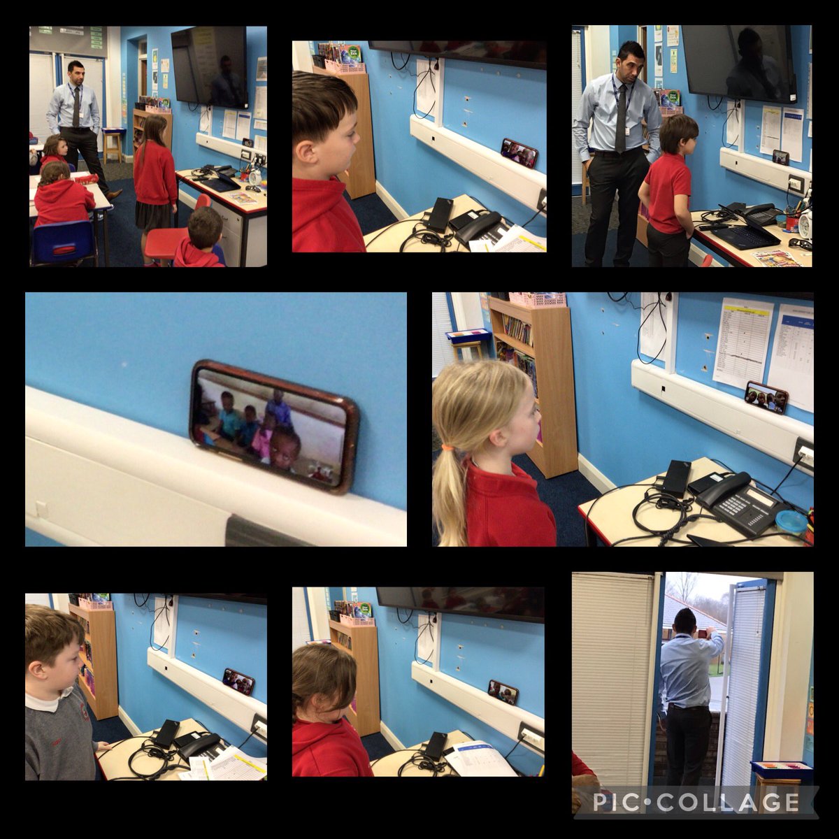 #DosbarthMarlas had an amazing opportunity to link up with a school in Kenya via video link today. It was a wonderful experience to share information and experiences with children in Africa. #YGTLLC #YGTHUM #YGTEIC
