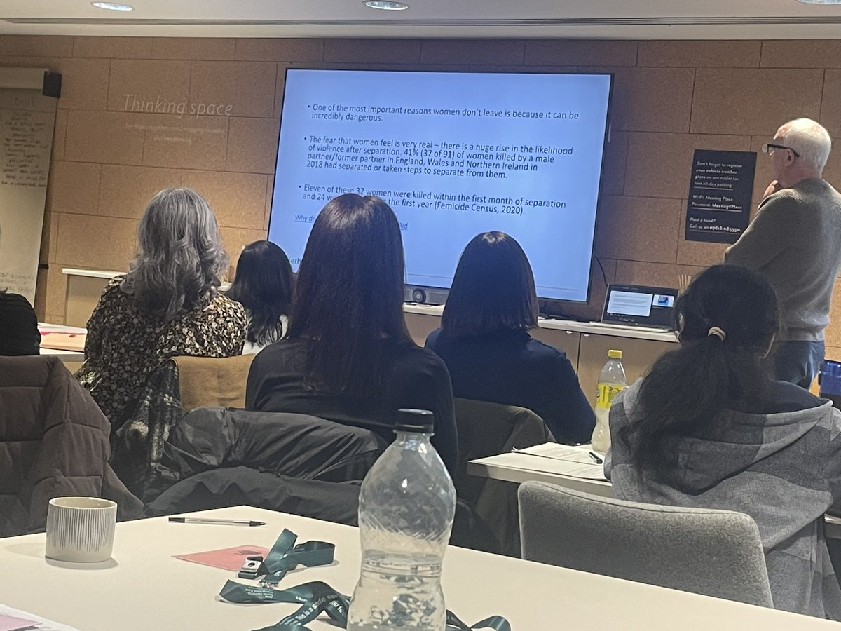 gemma_qi's tweet photo. Fantastic turnout and engagement today for @NCICNHS Domestic abuse and routine enquiry training supported by @AbuseCumbria @VictimSupport and @Cumbriapolice. Lots of great discussions and shared experiences https://t.co/1YQ9LjJYl9