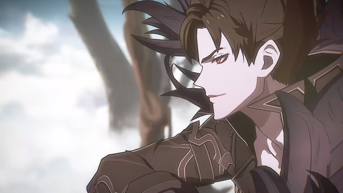 Well he feels lucky that she's fond of him then, he shall bless her eyes. 

(By removing the illusion hiding his wolf tail from sight) 

Hope that shows her that he trusts her, and likes her