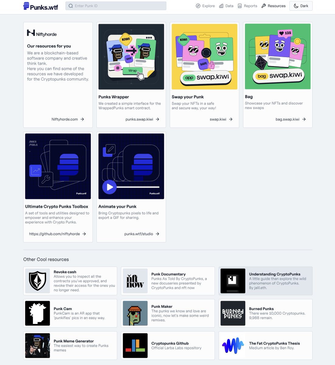 niftynaut's tweet photo. https://t.co/VUSGlHQ5Bf will get an update. We'll turn it into your punks data hub. All things data related will be found here, including price / contract data and some useful resources from and for the punk ecosystem. Check out the mock-ups and let me know what you think... https://t.co/yaMy8kqQKb