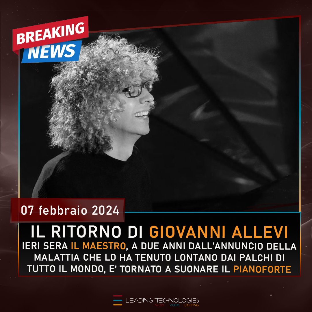 LeadingTechnolo's tweet photo. Seconda serata del Festival dipinta dalla presenza del Maestro Giovanni Allevi, tornato ad esibirsi per la prima volta dopo la malattia:
โ๐๐ฐ๐ฏ ๐ฑ๐ฐ๐ต๐ฆ๐ฏ๐ฅ๐ฐ ๐ฑ๐ช๐ถ' ๐ค๐ฐ๐ฏ๐ต๐ข๐ณ๐ฆ ๐ด๐ถ๐ญ ๐ฎ๐ช๐ฐ ๐ค๐ฐ๐ณ๐ฑ๐ฐ ๐ด๐ถ๐ฐ๐ฏ๐ฆ๐ณ๐ฐ' ๐ค๐ฐ๐ฏ ๐ต๐ถ๐ต๐ต๐ข ๐ญ'๐ข๐ฏ๐ช๐ฎ๐ขโ
#leadingtechnologies https://t.co/gP8zj9BpGI