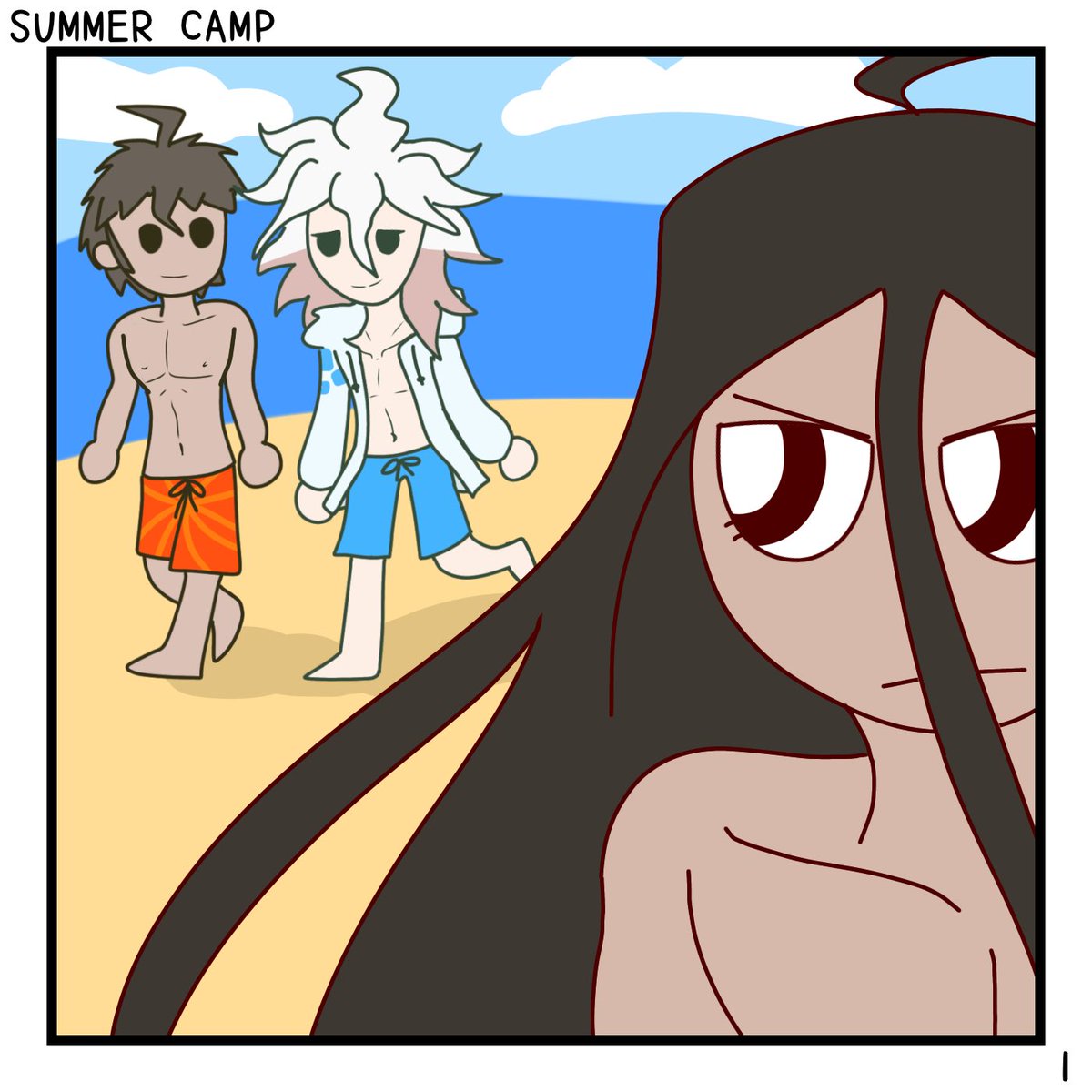 anon_maly's tweet photo. Hajime was invited to Class 77’s summer camp, isn’t that great!?
(part 1/2)
#danganronpa #YasukeMatsuda #RyokoOtonashi #IzuruKamukura #danganronpafanart #danganronpa0 #dr0 #danganronpacomic #hajimehinata #nagitokomaeda #kamukoma #komahina https://t.co/8043bncZ5T
