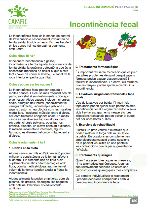 CAMFiC's tweet photo. 📢Nous #fullsperapacients disponibles!
Sabies que des de 1999 oferim consells bàsics de salut accessibles per a tothom, basats en el benefici dels pacients i la pràctica clínica? 👩‍⚕️📋

Accedeix als nous fulls aquí: https://t.co/g7haZjRocY

#recursos #informació #salutinformada https://t.co/WKW6aKd4CX